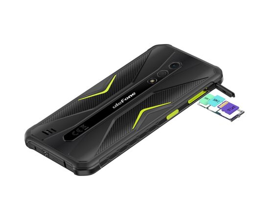 Мобільний телефон Ulefone Armor X12 Pro 4/64Gb Black Green (6937748735526), зображення 5 Мобільний телефон Ulefone Armor X12 Pro 4/64Gb Black Green (6937748735526), зображення 5