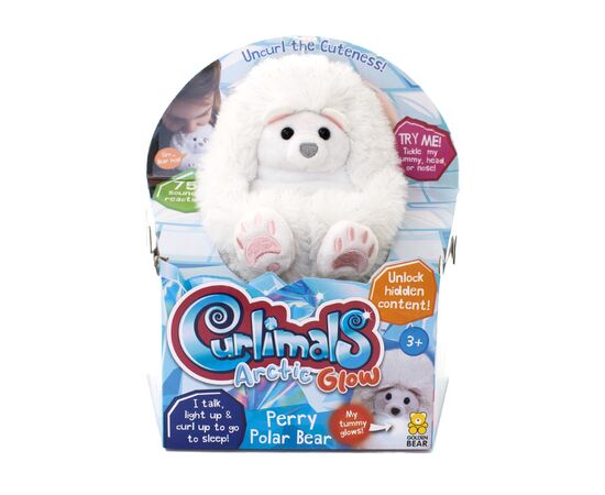 Интерактивная игрушка Curlimals серии Arctic Glow - Полярный мишка Перри (3725), изображение 9 Интерактивная игрушка Curlimals серии Arctic Glow - Полярный мишка Перри (3725), изображение 9