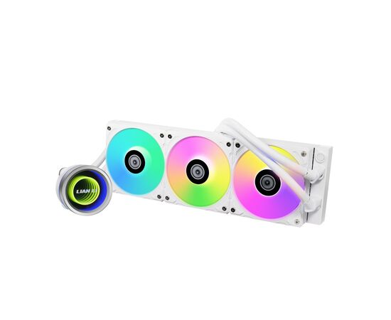 Система водяного охлаждения Lian Li Galahad II Trinity 360 White (G89.GA2T36W.00), изображение 3 Система водяного охлаждения Lian Li Galahad II Trinity 360 White (G89.GA2T36W.00), изображение 3