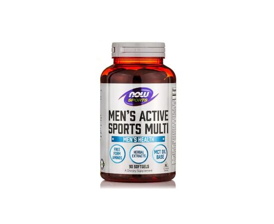 Витаминно-минеральный комплекс Now Foods Мужские Мультивитамины для активных видов спорта, Men's A (NOW-03890)