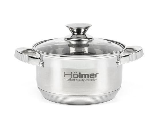Каструля Hölmer з кришкою 2,7 л (CR-12527-SS)