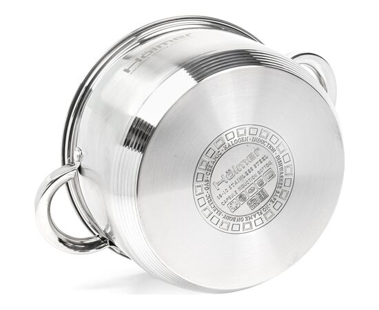 Кастрюля Hölmer з кришкою 5 л (CR-12550-SS), изображение 6 Кастрюля Hölmer з кришкою 5 л (CR-12550-SS), изображение 6