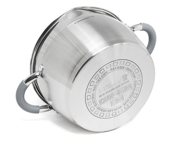 Кастрюля Hölmer Chef Assistant з кришкою 1,9 л (CR-16519-SSGD Chef Assistant), изображение 5 Кастрюля Hölmer Chef Assistant з кришкою 1,9 л (CR-16519-SSGD Chef Assistant), изображение 5