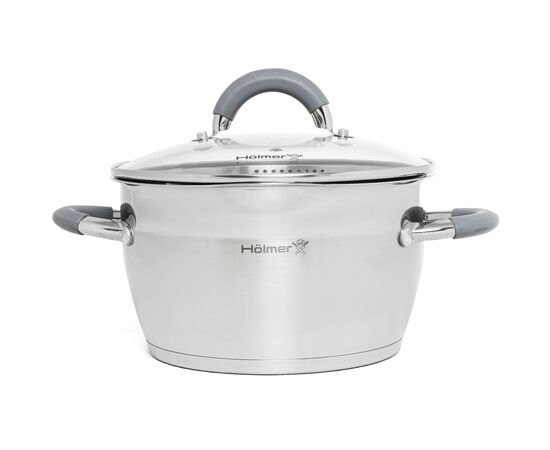 Кастрюля Hölmer Chef Assistant з кришкою 2,6 л (CR-16526-SSGD Chef Assistant), изображение 2 Кастрюля Hölmer Chef Assistant з кришкою 2,6 л (CR-16526-SSGD Chef Assistant), изображение 2