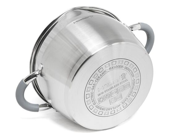 Кастрюля Hölmer Chef Assistant з кришкою 4,7 л (CR-16547-SSGD Chef Assistant), изображение 5 Кастрюля Hölmer Chef Assistant з кришкою 4,7 л (CR-16547-SSGD Chef Assistant), изображение 5