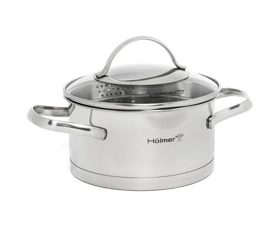 Кастрюля Hölmer Aurora з кришкою 1,5 л (CR-17515-SSD Aurora), изображение 4 Кастрюля Hölmer Aurora з кришкою 1,5 л (CR-17515-SSD Aurora), изображение 4
