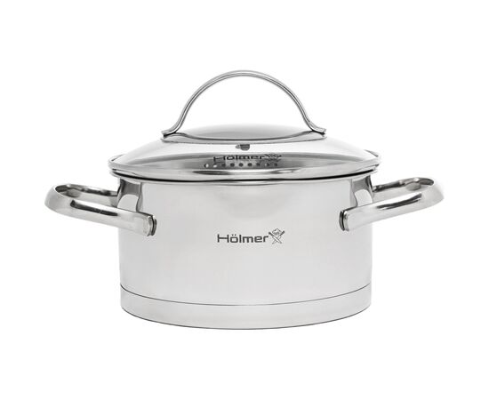 Кастрюля Hölmer Aurora з кришкою 1,5 л (CR-17515-SSD Aurora)
