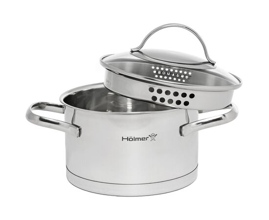 Кастрюля Hölmer Aurora з кришкою 1,9 л (CR-17519-SSD Aurora)