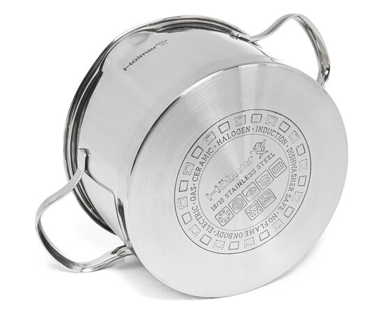 Кастрюля Hölmer Aurora з кришкою 2,6 л (CR-17526-SSD Aurora), изображение 5 Кастрюля Hölmer Aurora з кришкою 2,6 л (CR-17526-SSD Aurora), изображение 5