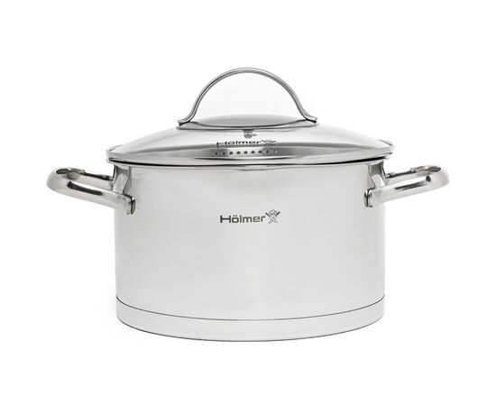 Кастрюля Hölmer Aurora з кришкою 3,7 л (CR-17537-SSD Aurora), изображение 2 Кастрюля Hölmer Aurora з кришкою 3,7 л (CR-17537-SSD Aurora), изображение 2
