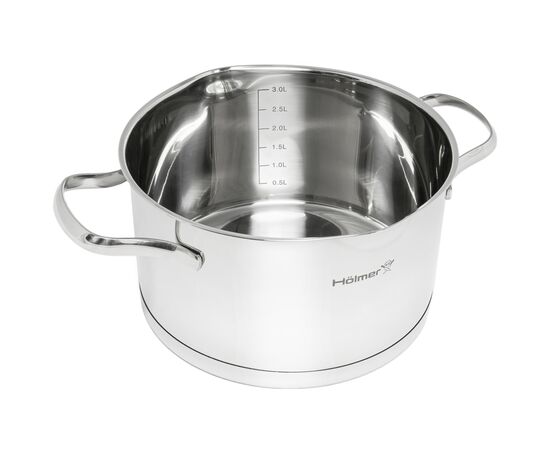 Кастрюля Hölmer Aurora з кришкою 3,7 л (CR-17537-SSD Aurora), изображение 5 Кастрюля Hölmer Aurora з кришкою 3,7 л (CR-17537-SSD Aurora), изображение 5