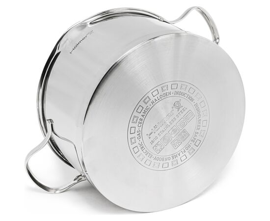 Кастрюля Hölmer Aurora з кришкою 4,8 л (CR-17548-SSD Aurora), изображение 5 Кастрюля Hölmer Aurora з кришкою 4,8 л (CR-17548-SSD Aurora), изображение 5