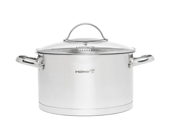Кастрюля Hölmer Aurora з кришкою 4,8 л (CR-17548-SSD Aurora)