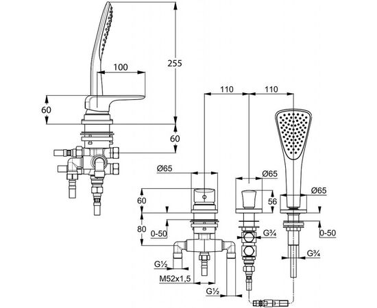 Смеситель KLUDI AMEO (414480575), изображение 2