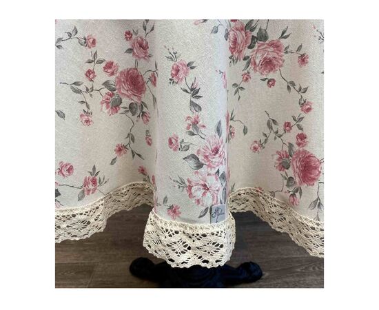 Скатерть Прованс Bella Розы с кружевом D-136 (4823093431232), изображение 3 Скатерть Прованс Bella Розы с кружевом D-136 (4823093431232), изображение 3