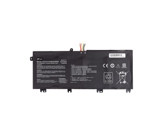 Акумулятор до ноутбука ASUS B41N1711-4S1P 15.2V 4150mAh PowerPlant (NB431670)