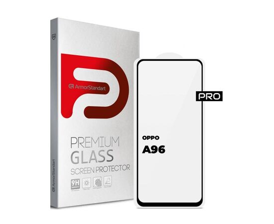 Стекло защитное Armorstandart Pro OPPO A96 Black (ARM61037)