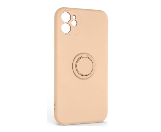 Чохол до мобільного телефона Armorstandart Icon Ring Apple iPhone 11 Pink Sand (ARM68644)