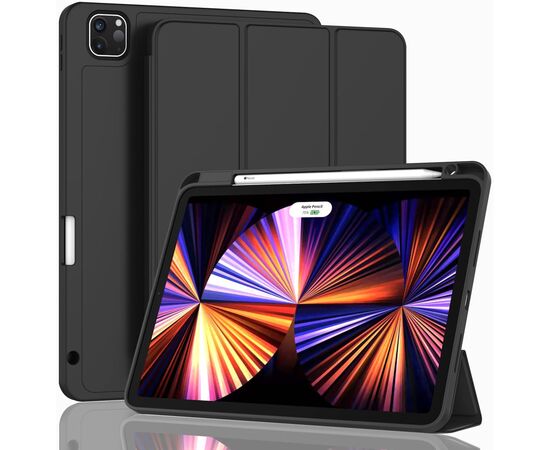 Чехол для планшета BeCover Direct Charge Pencil Apple iPad Pro 11 2020/2021/2022 Black (709650), изображение 2 Чехол для планшета BeCover Direct Charge Pencil Apple iPad Pro 11 2020/2021/2022 Black (709650), изображение 2