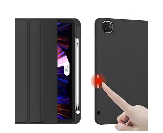 Чехол для планшета BeCover Direct Charge Pencil Apple iPad Pro 11 2020/2021/2022 Black (709650), изображение 3 Чехол для планшета BeCover Direct Charge Pencil Apple iPad Pro 11 2020/2021/2022 Black (709650), изображение 3