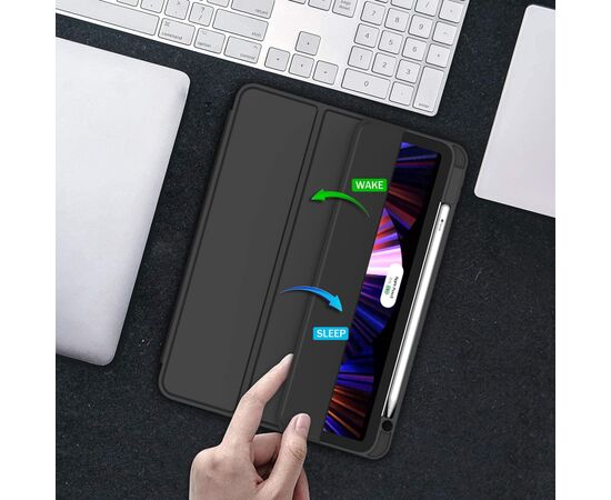 Чехол для планшета BeCover Direct Charge Pencil Apple iPad Pro 11 2020/2021/2022 Black (709650), изображение 4 Чехол для планшета BeCover Direct Charge Pencil Apple iPad Pro 11 2020/2021/2022 Black (709650), изображение 4
