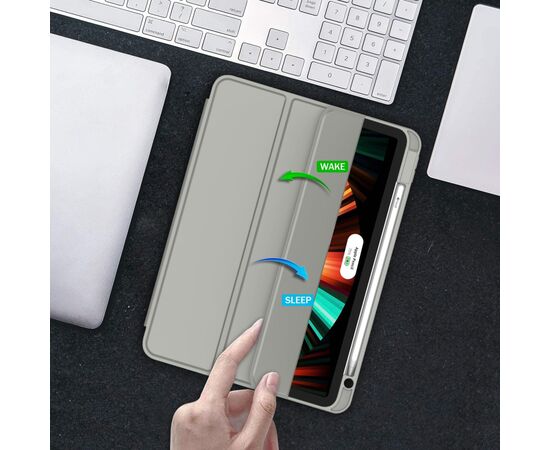 Чехол для планшета BeCover Direct Charge Pencil Apple iPad Pro 11 2020/2021/2022 Gray (709652), изображение 4 Чехол для планшета BeCover Direct Charge Pencil Apple iPad Pro 11 2020/2021/2022 Gray (709652), изображение 4