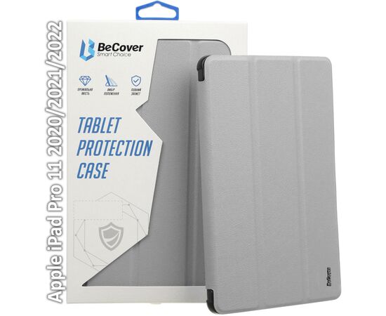 Чохол до планшета BeCover Direct Charge Pencil Apple iPad Pro 11 2020/2021/2022 Gray (709652)