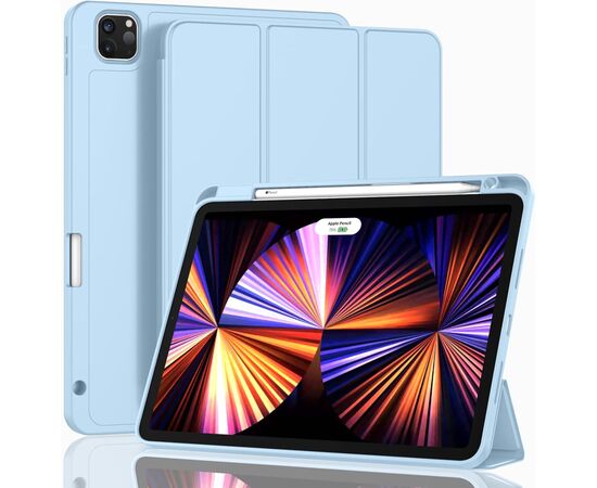 Чехол для планшета BeCover Direct Charge Pencil Apple iPad Pro 11 2020/2021/2022 Light Blue (709653), изображение 2 Чехол для планшета BeCover Direct Charge Pencil Apple iPad Pro 11 2020/2021/2022 Light Blue (709653), изображение 2