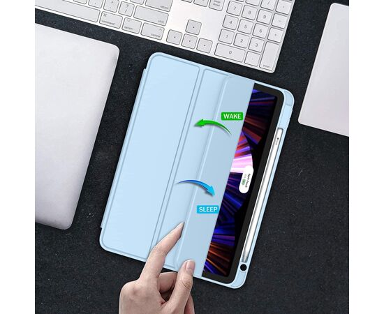 Чехол для планшета BeCover Direct Charge Pencil Apple iPad Pro 11 2020/2021/2022 Light Blue (709653), изображение 4 Чехол для планшета BeCover Direct Charge Pencil Apple iPad Pro 11 2020/2021/2022 Light Blue (709653), изображение 4