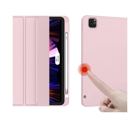 Чехол для планшета BeCover Direct Charge Pencil Apple iPad Pro 11 2020/2021/2022 Pink (709654), изображение 3 Чехол для планшета BeCover Direct Charge Pencil Apple iPad Pro 11 2020/2021/2022 Pink (709654), изображение 3