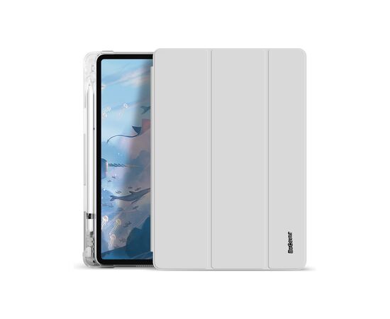 Чехол для планшета BeCover Soft TPU Apple Pencil Apple iPad Air 4 10.9 2020/2021 Gray (706763), изображение 2 Чехол для планшета BeCover Soft TPU Apple Pencil Apple iPad Air 4 10.9 2020/2021 Gray (706763), изображение 2