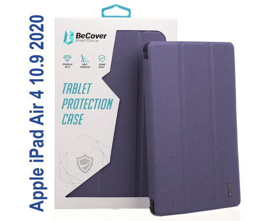 Чехол для планшета BeCover Soft TPU Apple Pencil Apple iPad Air 4 10.9 2020/2021 Purple (706767)