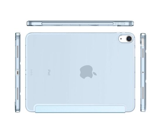 Чехол для планшета BeCover Tri Fold Hard Apple iPad Air 5 (2022) 10.9" Light Blue (709663), изображение 3 Чехол для планшета BeCover Tri Fold Hard Apple iPad Air 5 (2022) 10.9" Light Blue (709663), изображение 3