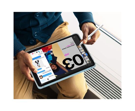 Чехол для планшета BeCover Tri Fold Hard Apple iPad Air 5 (2022) 10.9" Light Blue (709663), изображение 8 Чехол для планшета BeCover Tri Fold Hard Apple iPad Air 5 (2022) 10.9" Light Blue (709663), изображение 8