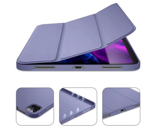 Чохол до планшета BeCover Tri Fold Soft TPU Silicone Apple iPad Pro 11 2020/2021/2022 Purple (709711), зображення 4 Чохол до планшета BeCover Tri Fold Soft TPU Silicone Apple iPad Pro 11 2020/2021/2022 Purple (709711), зображення 4