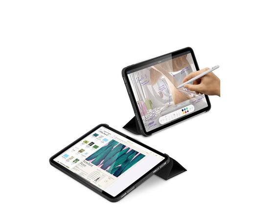 Чехол для планшета BeCover Tri Fold Soft TPU Silicone Apple iPad Pro 12.9 2020/2021/2022 Black (709712), изображение 7 Чехол для планшета BeCover Tri Fold Soft TPU Silicone Apple iPad Pro 12.9 2020/2021/2022 Black (709712), изображение 7