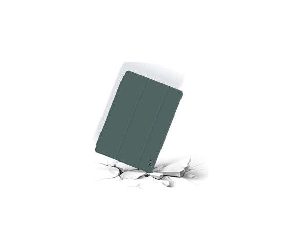 Чехол для планшета BeCover Tri Fold Soft TPU Silicone Apple iPad Pro 12.9 2020/2021/2022 Dark Green (709713), изображение 3 Чехол для планшета BeCover Tri Fold Soft TPU Silicone Apple iPad Pro 12.9 2020/2021/2022 Dark Green (709713), изображение 3