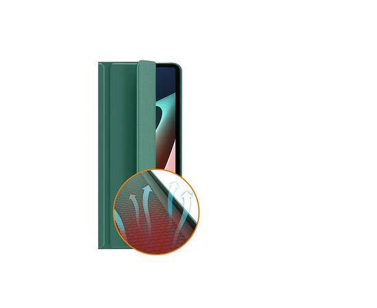 Чехол для планшета BeCover Tri Fold Soft TPU Silicone Apple iPad Pro 12.9 2020/2021/2022 Dark Green (709713), изображение 4 Чехол для планшета BeCover Tri Fold Soft TPU Silicone Apple iPad Pro 12.9 2020/2021/2022 Dark Green (709713), изображение 4