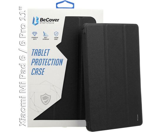 Чохол до планшета BeCover Tri Fold Soft TPU Silicone Xiaomi Mi Pad 6 / 6 Pro 11" Black (709669)