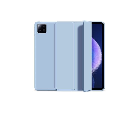 Чохол до планшета BeCover Tri Fold Soft TPU Silicone Xiaomi Mi Pad 6 / 6 Pro 11" Light Blue (709673), зображення 2 Чохол до планшета BeCover Tri Fold Soft TPU Silicone Xiaomi Mi Pad 6 / 6 Pro 11" Light Blue (709673), зображення 2