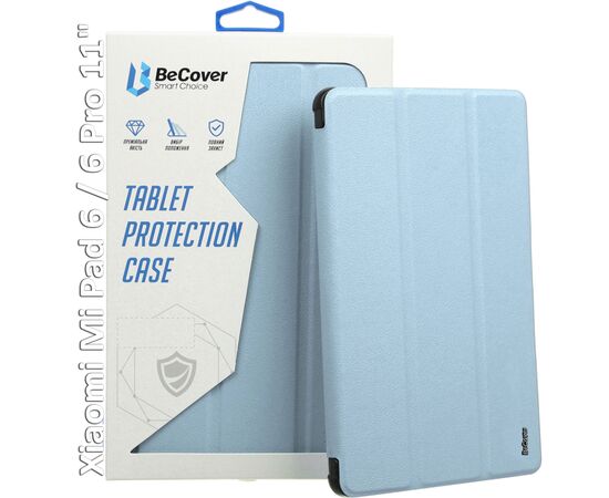 Чохол до планшета BeCover Tri Fold Soft TPU Silicone Xiaomi Mi Pad 6 / 6 Pro 11" Light Blue (709673)