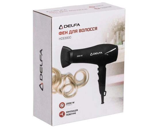 Фен Delfa HDE8900, изображение 4 Фен Delfa HDE8900, изображение 4