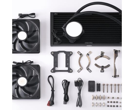 Система водяного охлаждения CoolerMaster MasterLiquid ML280 Mirror (MLX-D28M-A14PK-R1), изображение 9 Система водяного охлаждения CoolerMaster MasterLiquid ML280 Mirror (MLX-D28M-A14PK-R1), изображение 9