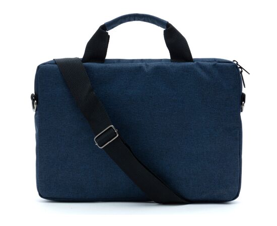Сумка для ноутбука Vinga 14" NB1403 melange blue (NB1403BL), изображение 5 Сумка для ноутбука Vinga 14" NB1403 melange blue (NB1403BL), изображение 5