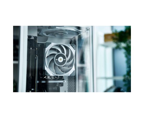 Кулер до корпусу ThermalTake TOUGHFAN 12 Radiator Fan 1Pack (CL-F117-PL12WT-A), зображення 6 Кулер до корпусу ThermalTake TOUGHFAN 12 Radiator Fan 1Pack (CL-F117-PL12WT-A), зображення 6