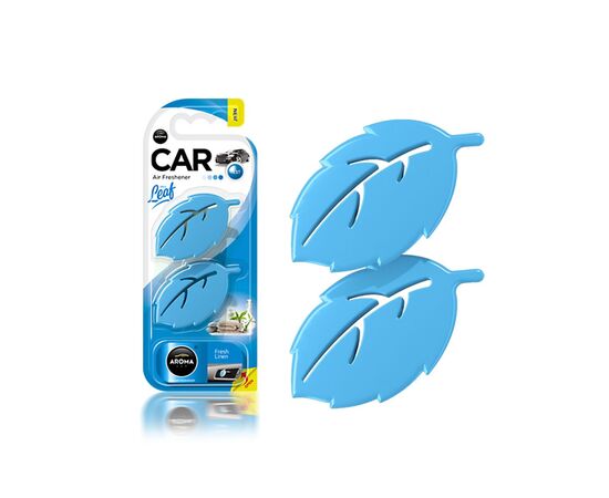 Ароматизатор для автомобіля Aroma Car Leaf 3D Mini - Fresh Linen (831327)