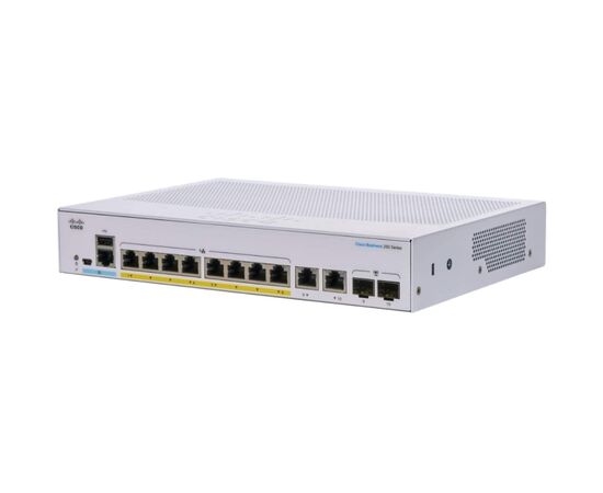 Коммутатор сетевой Cisco CBS250-8P-E-2G-EU, изображение 2 Коммутатор сетевой Cisco CBS250-8P-E-2G-EU, изображение 2