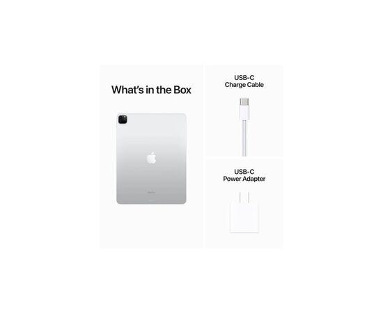 Планшет Apple iPad Pro 12,9" M2 Wi‑Fi + LTE 512GB Silver (MP233RK/A), изображение 4 Планшет Apple iPad Pro 12,9" M2 Wi‑Fi + LTE 512GB Silver (MP233RK/A), изображение 4