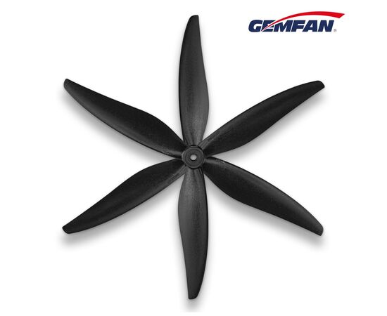 Пропеллер для дрона Gemfan 8040 3 Blade Propeller Black 1 pair (GF8040-3CN)
