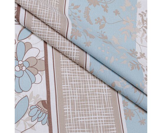 Постельное белье Home Line Уют голубовато-бежевый бязь полуторный (173517), изображение 2 Постельное белье Home Line Уют голубовато-бежевый бязь полуторный (173517), изображение 2